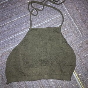 Brandy Melville black halter