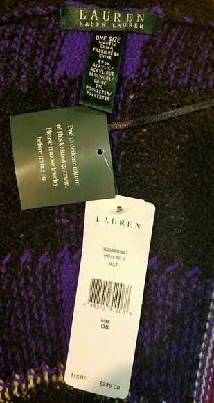 Lauren Ralph Lauren Poncho - Picture 3 of 4