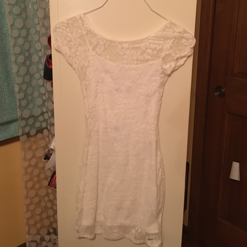 NWT White lace dress