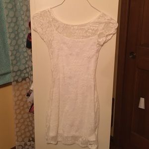 NWT White lace dress