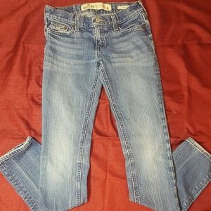 Hollister womens size 1 skinny jeans