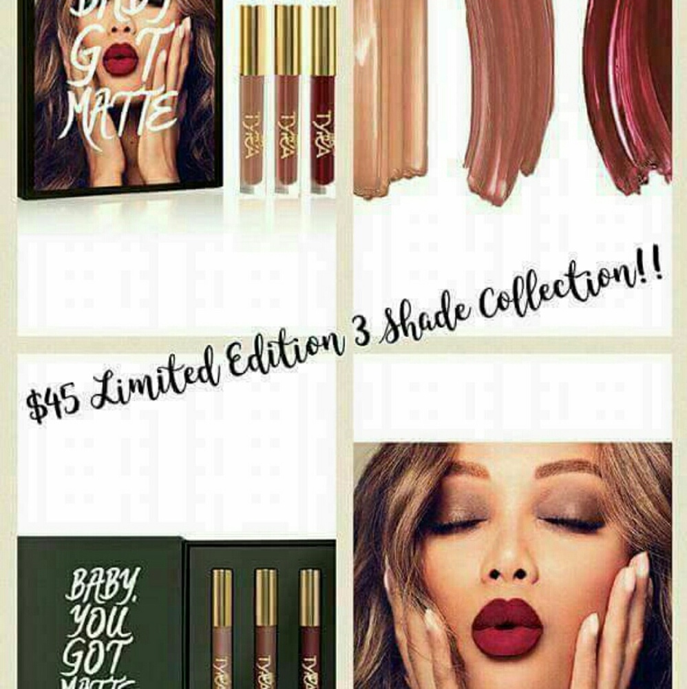 Tyra Baby Got Matte Lipstick trio - Picture 2 of 6