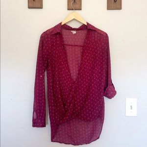 Patterned blouse