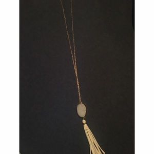 Druzy necklace