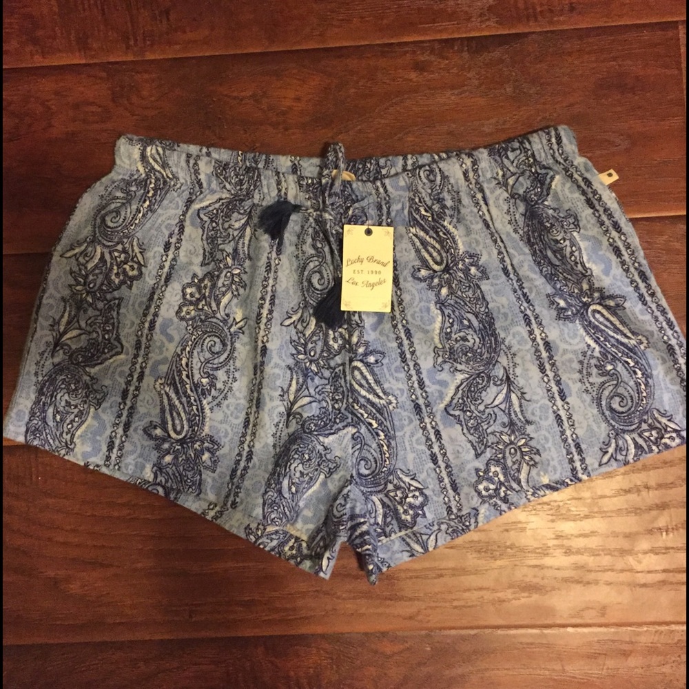Lucky Brand Flannel Short
