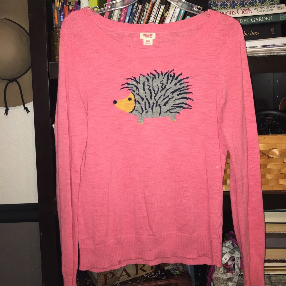 Pink sweater