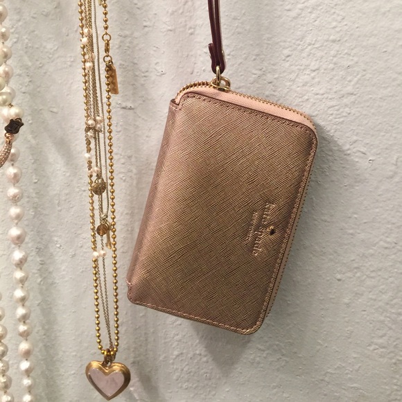 Rose gold KATE SPADE iPhone 5 wrislet - Picture 2 of 3