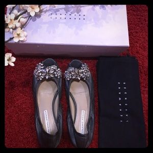 Vera wang lavender flats  6M