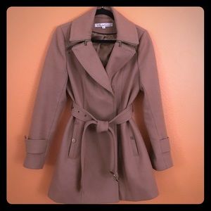 Kenneth Cole Wool Trench Coat