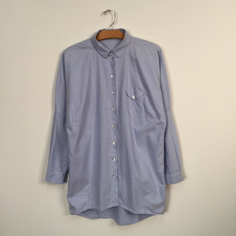 Zara Woman Premium Denimwear Collection Shirt M