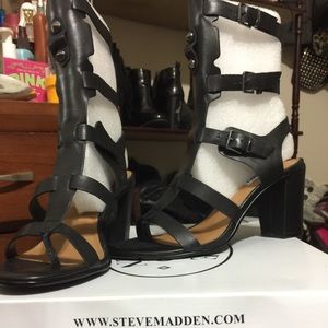 Steve Madden Homegirl Gladiator Leather Sandals