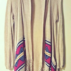 Women's L Billabong Long Beach Sweater