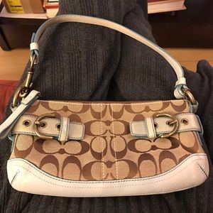 Used coach shoulder bag