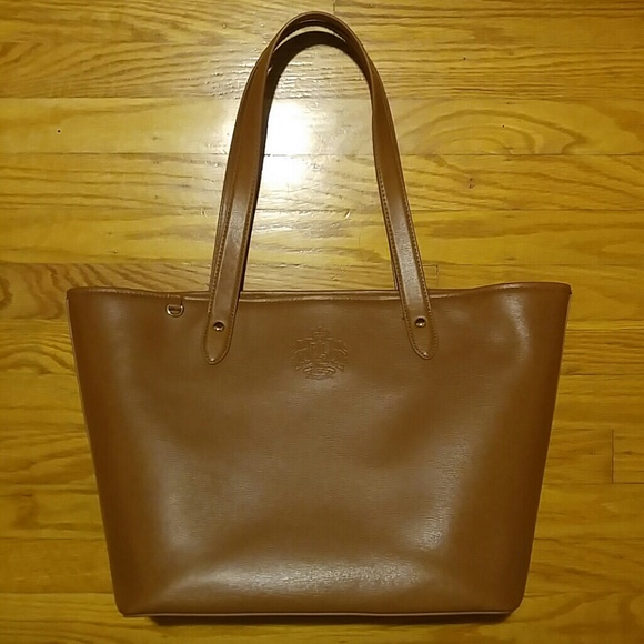 Ralph Lauren Handbags - MOVING SALE! Saffiano Leather Ralph Lauren Newbury