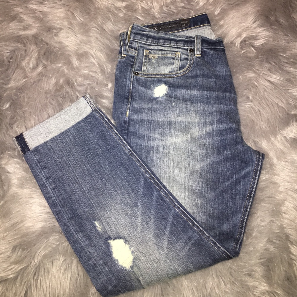 Armani Exchange boyfriend jeans