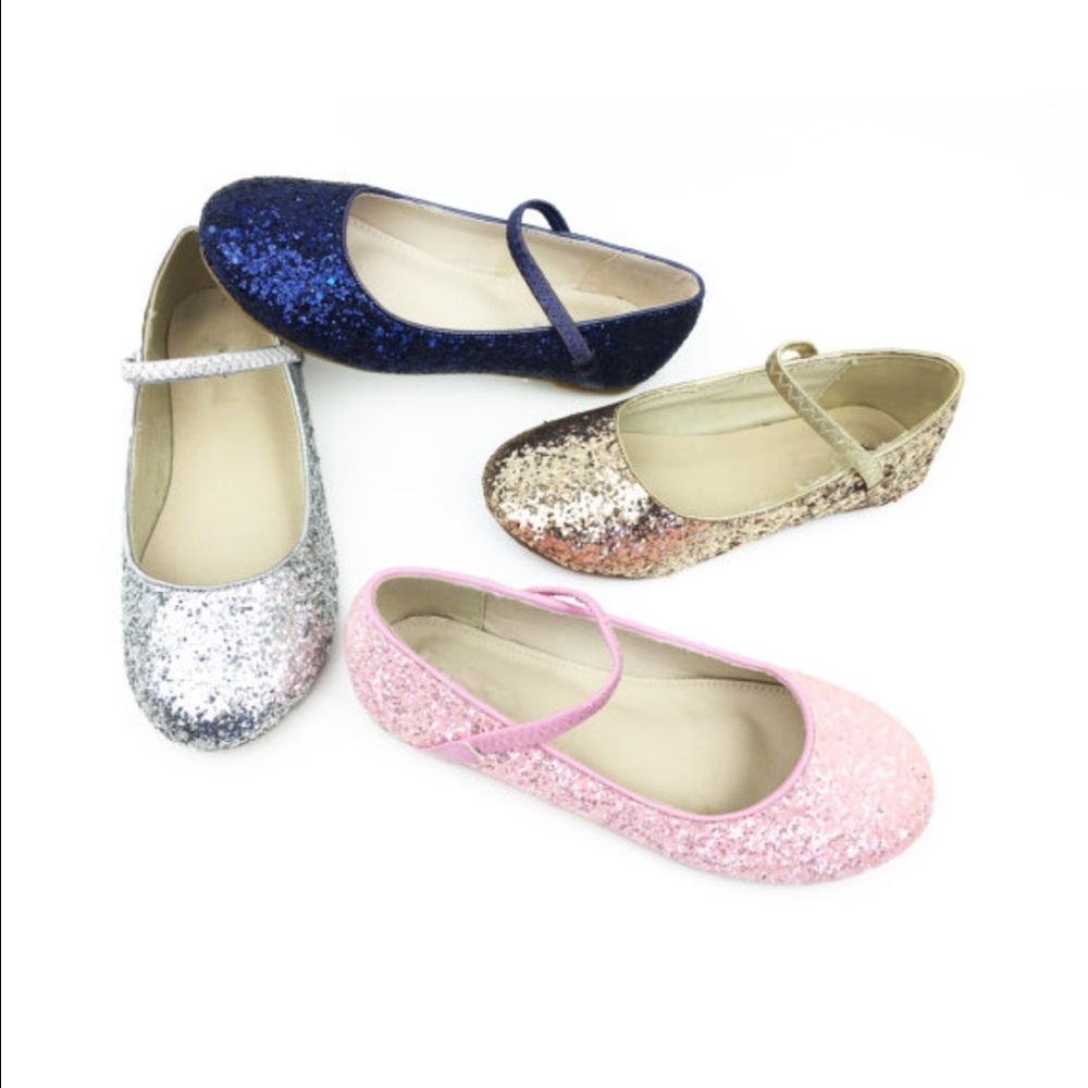 Allover Rock Glitter Maryjane in kids sizes