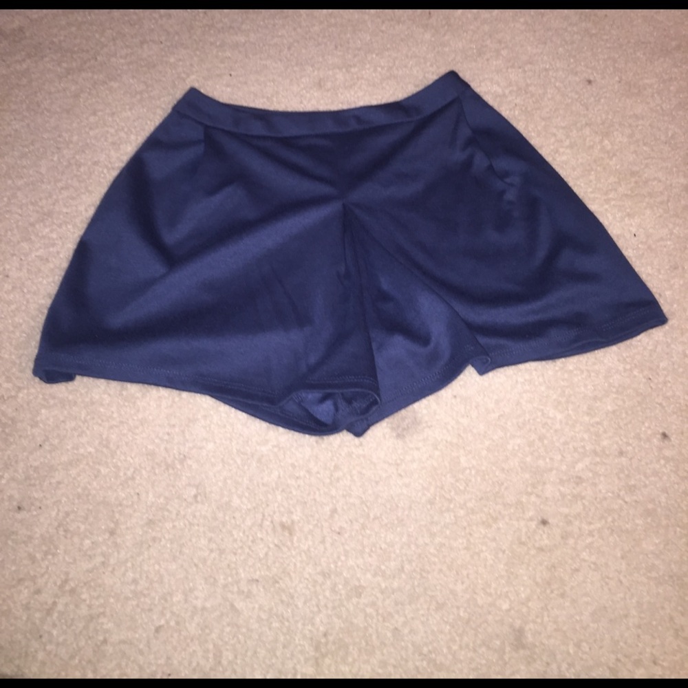 High Waisted Teal Shorts