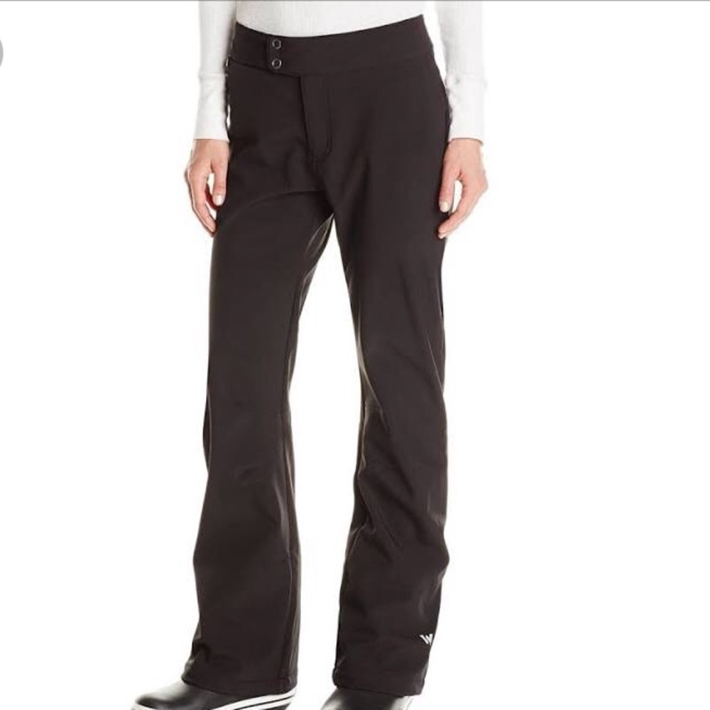 Black Slimming Ski Pants