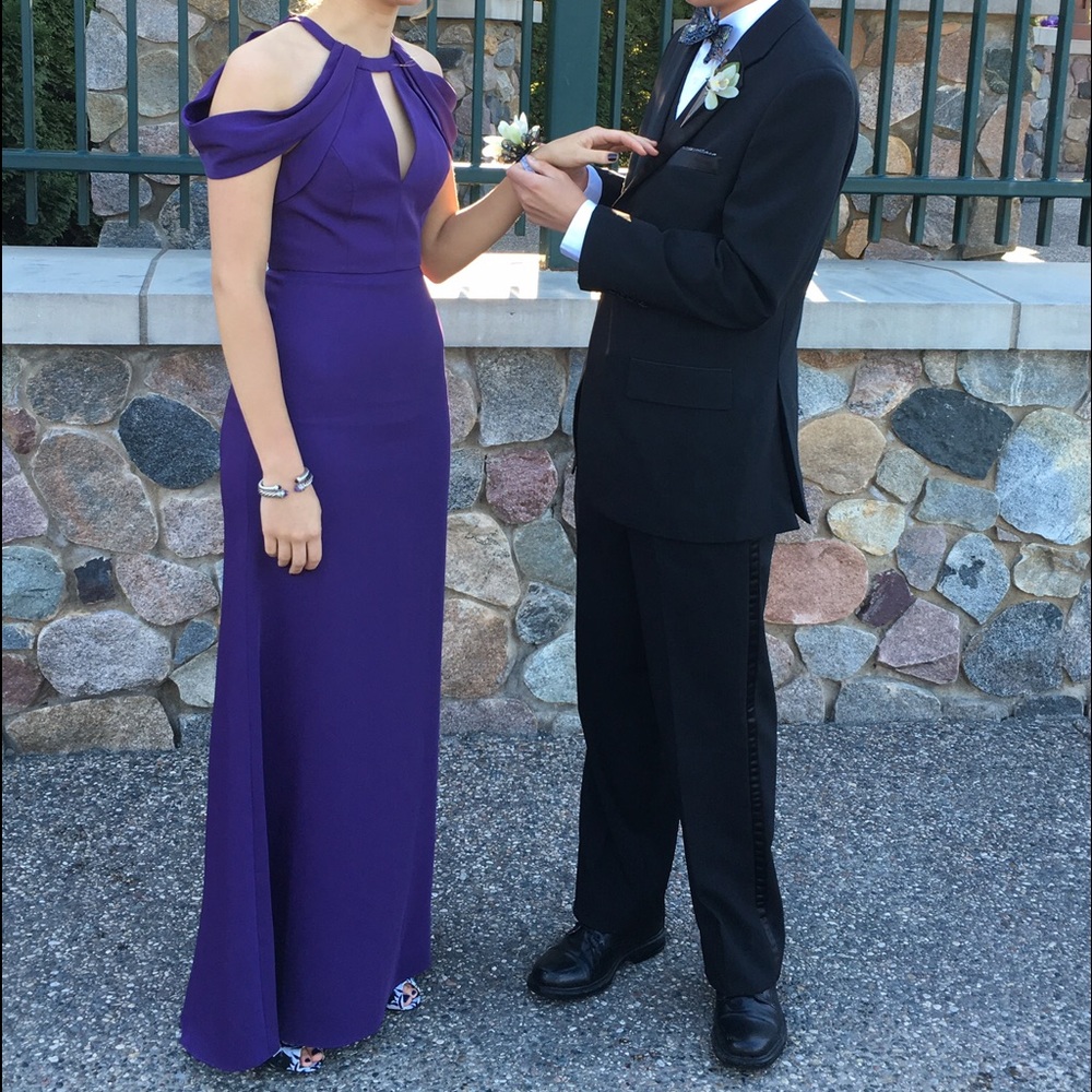 Purple prom dress - Picture 2 of 3