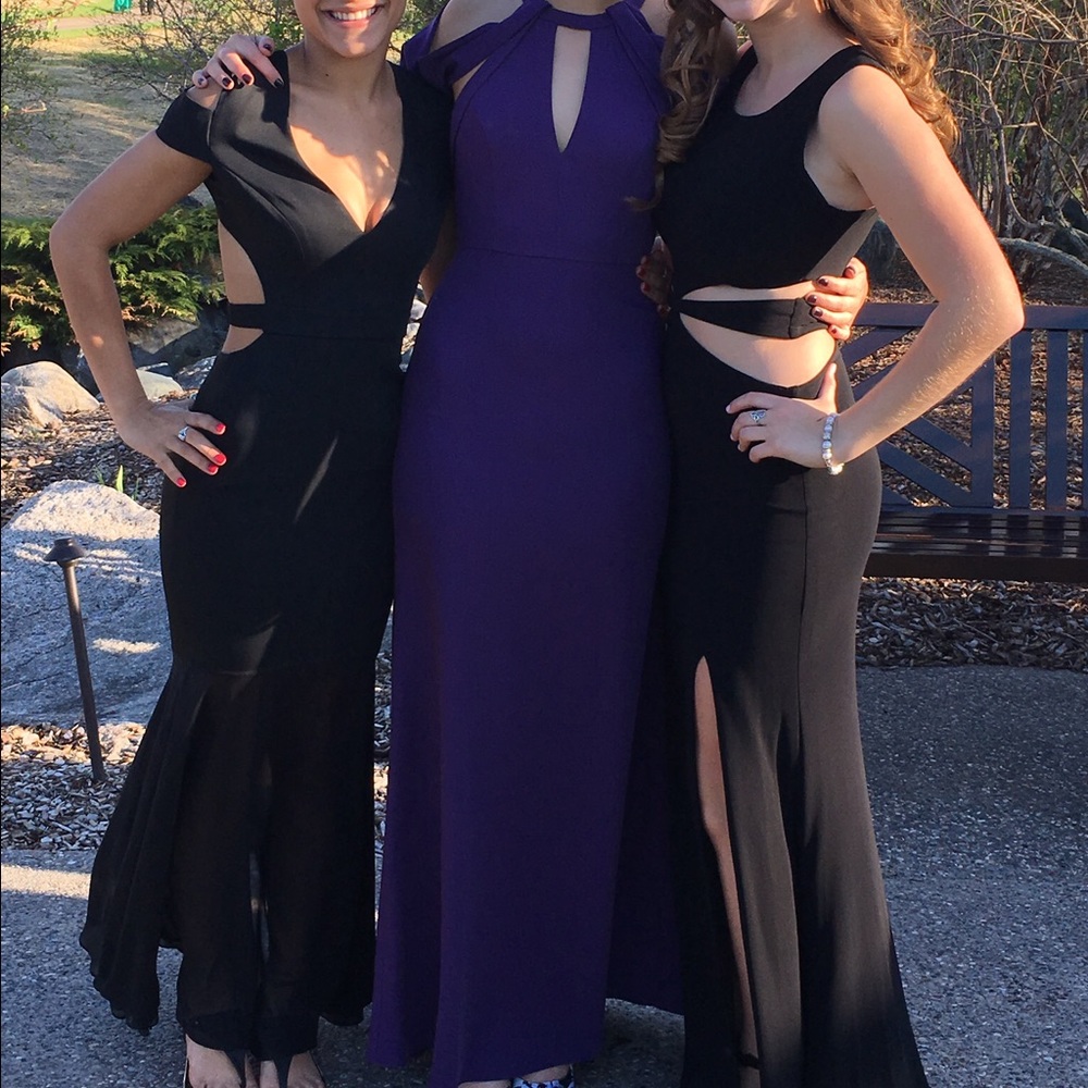 Purple prom dress - Picture 3 of 3