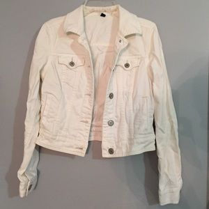 Cream American Eagle Denim Jacket