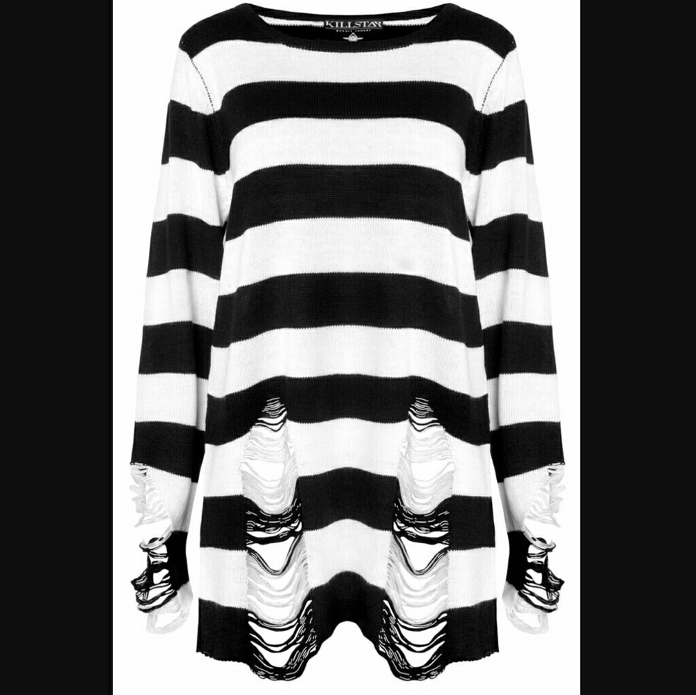 Killstar 'Pugsley' Knit Sweater Dress