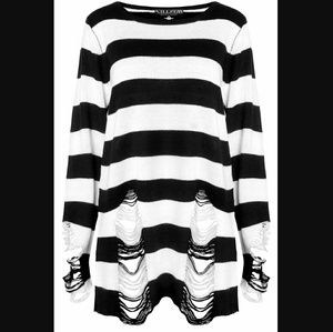 Killstar 'Pugsley' Knit Sweater Dress