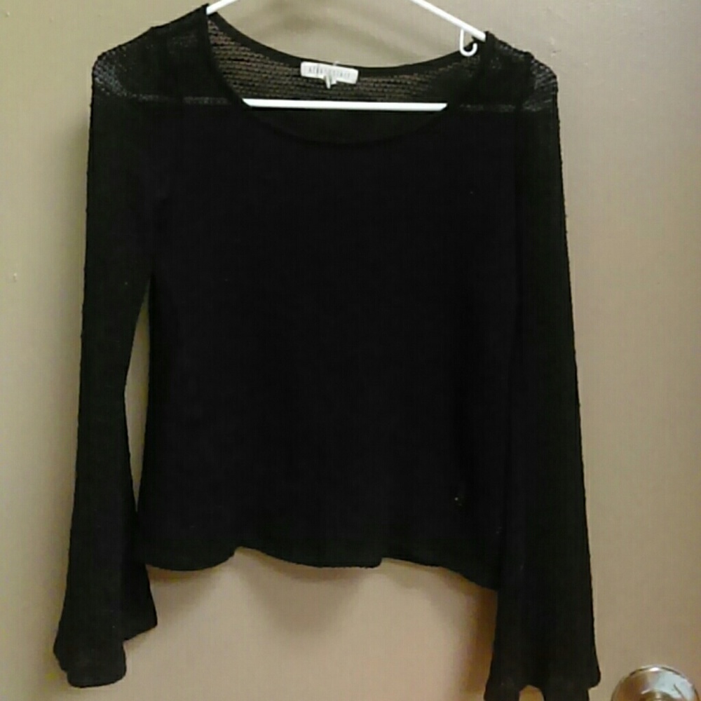Aeropostale black knit top