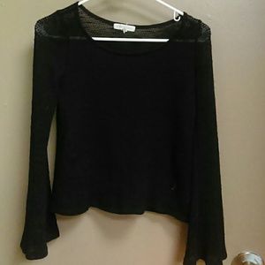 Aeropostale black knit top