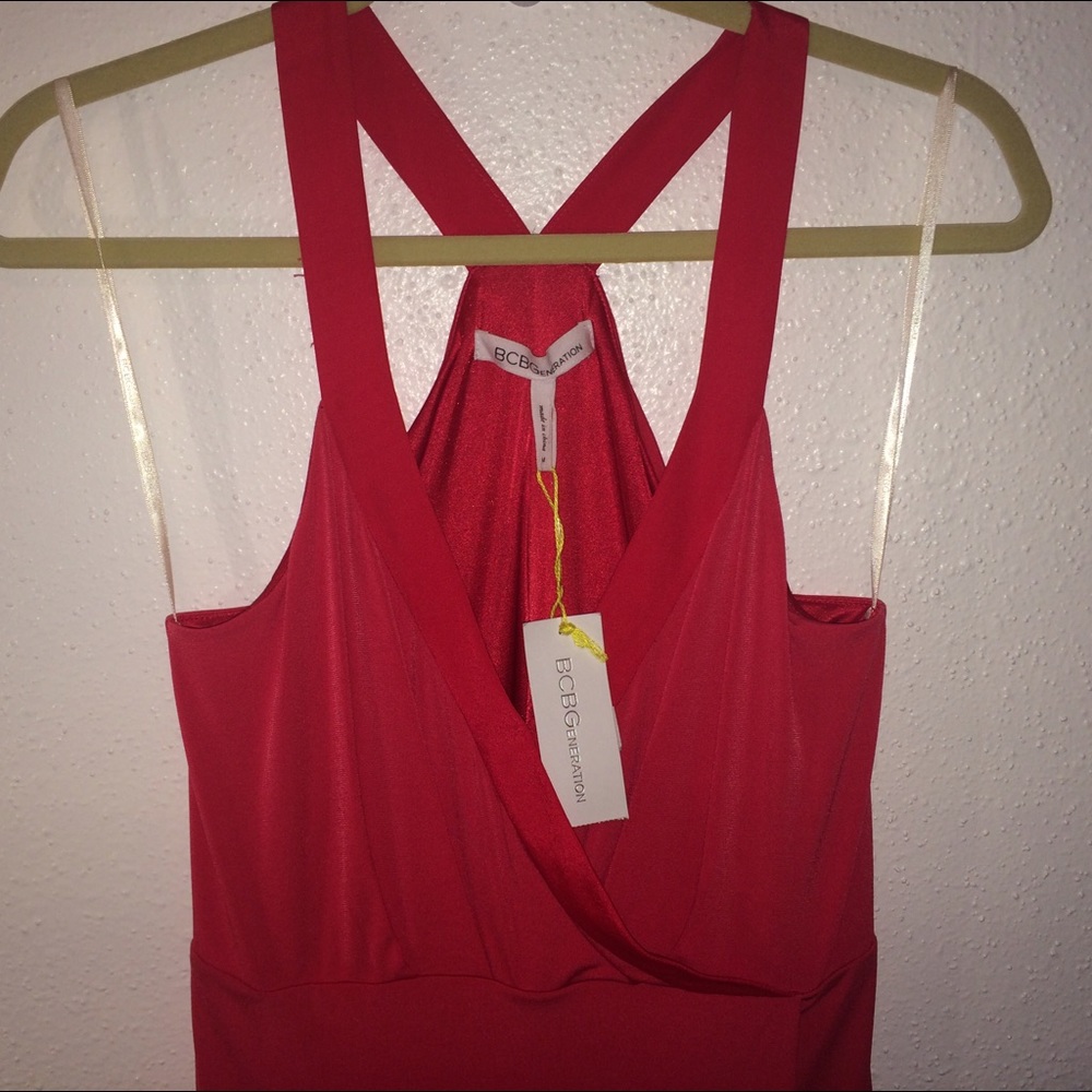 BCBG Drape Front Dress - Picture 4 of 4