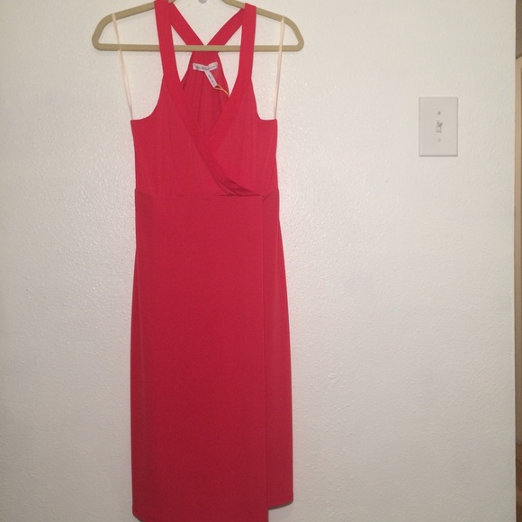 BCBG Drape Front Dress - Picture 3 of 4