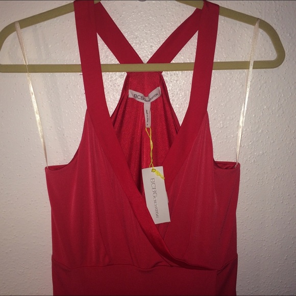 BCBG Drape Front Dress - Picture 4 of 4