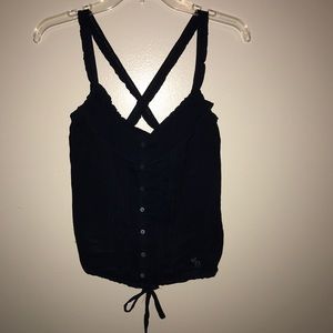 Abercrombie crisscross top