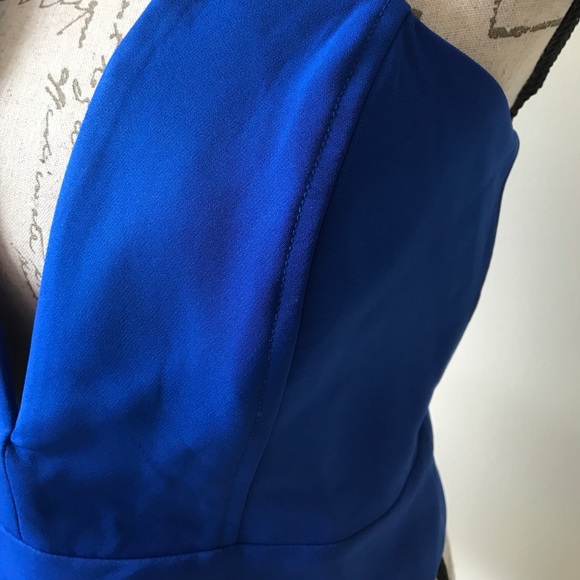 {Bardot} Deep-V Corset/Bustier Crop Top - Picture 6 of 8