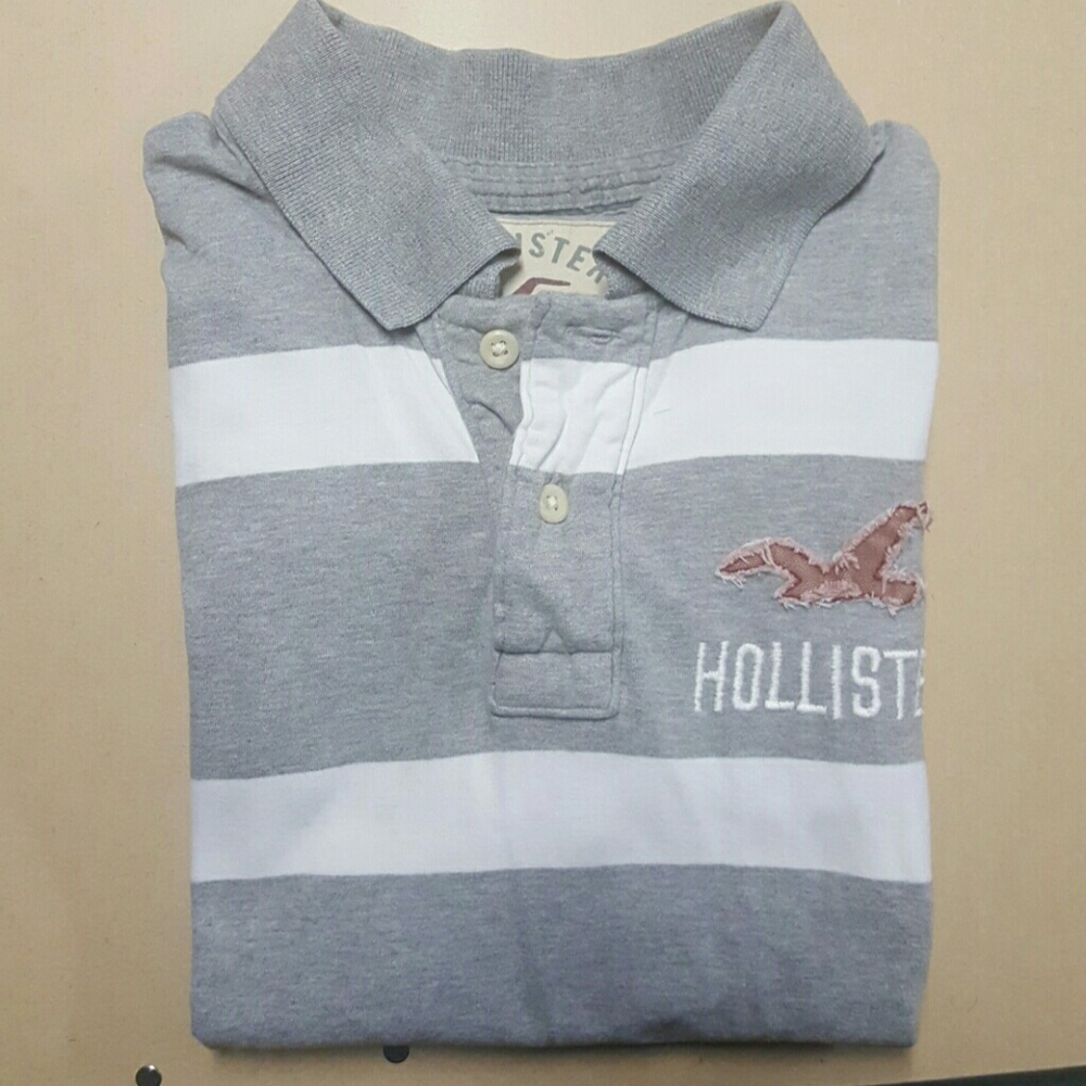 HOLLISTER MENS - POlO - size:medium