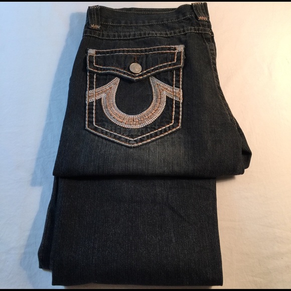 Men's True Religion jeans, Joey Super T, so hot!