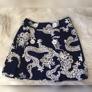 EUC Lilly Pulitzer Tail Lights skirt