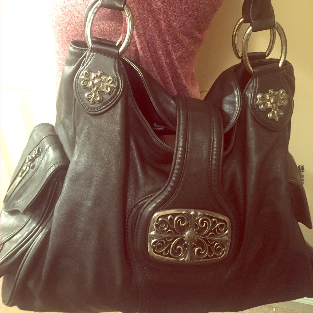 Leather BCBG Shoulder bag