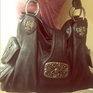 Leather BCBG Shoulder bag