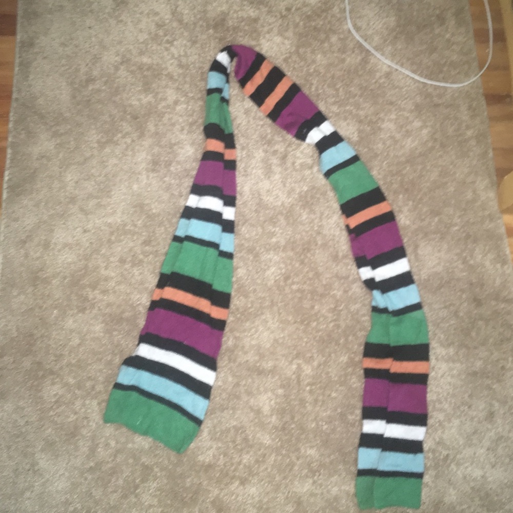 striped scarf