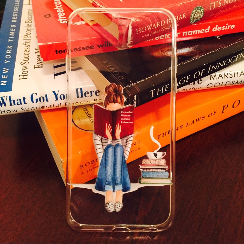 Reading Girl IPhone 7 & 8 PlusCase 📖