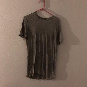 Randy Melville Dark Grey Striped Luana