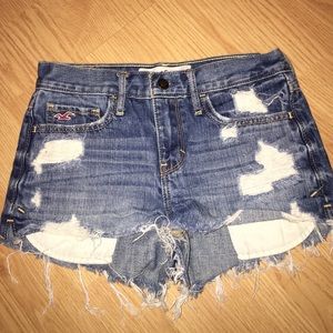 Hollister high rise shorts
