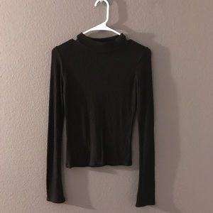 Brandy Melville Black Mock Neck