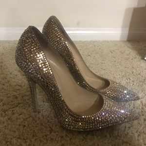 Jimmy Choo Rhinestone Pumps