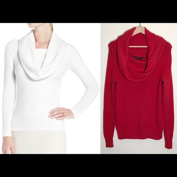 🚫SOLD {BCBGMaxAzria} Love Cowl Neck Sweater - Picture 5 of 5