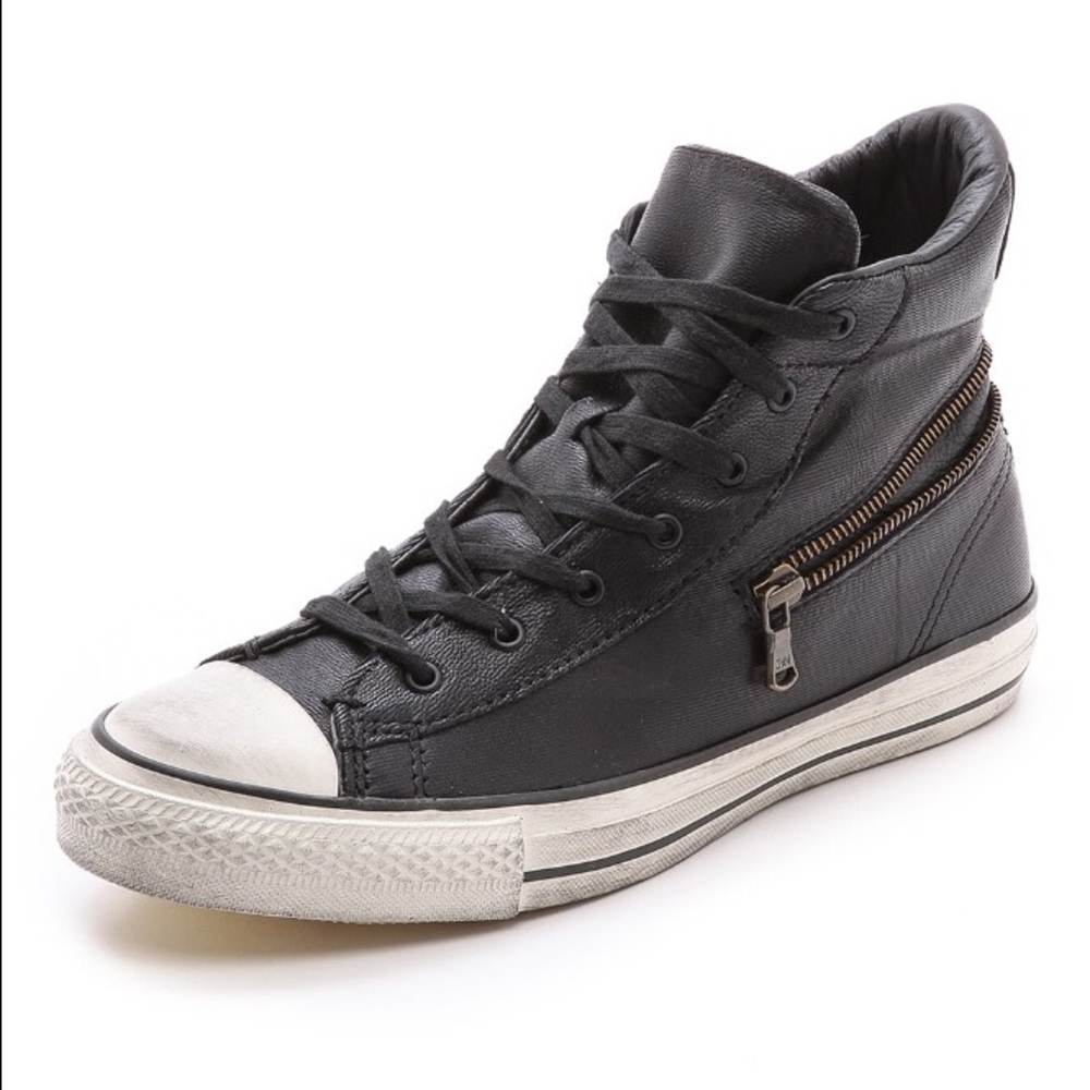⚡️Converse x John Varvatos Leather High Tops🔥⚡️