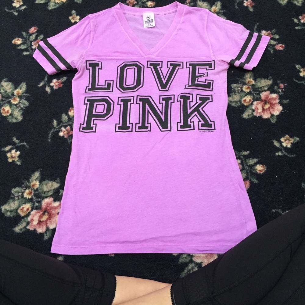 Purple Love Pink Top