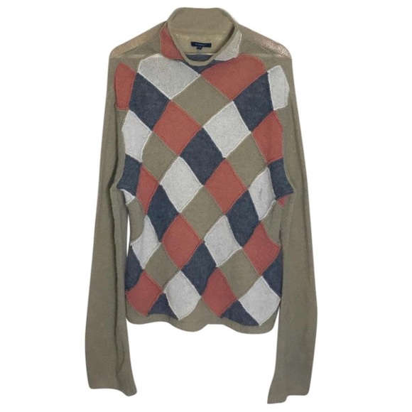 burberry patchwork sweater