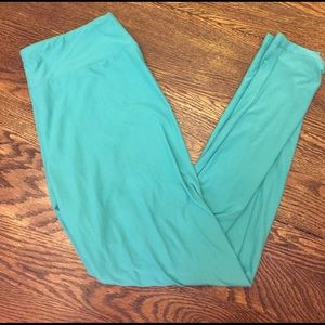 Lularoe TC Leggings Turquoise/Aqua